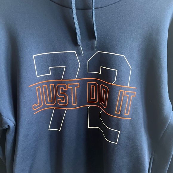 Nike Men's Just do It Therma Sweatshirt Hoodie Jacket Size S Style 929419-451 - Picture 3 of 10
